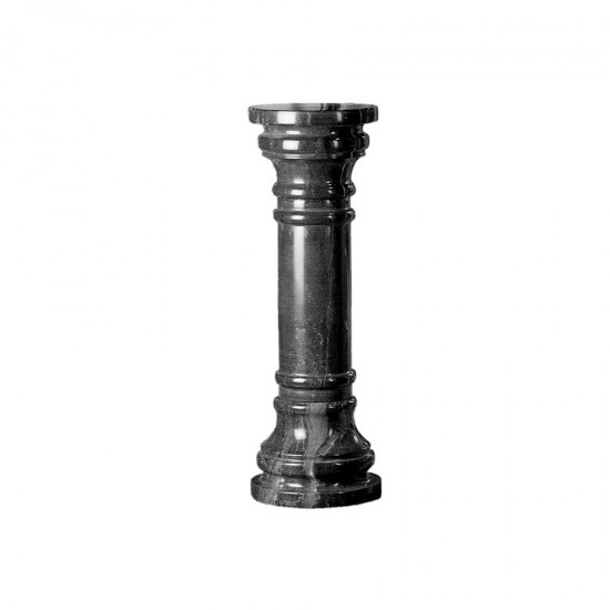 Design Toscano Charcoal (Black) 31 In Marble Column