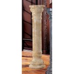 Design Toscano Verona 31 In Marble Column