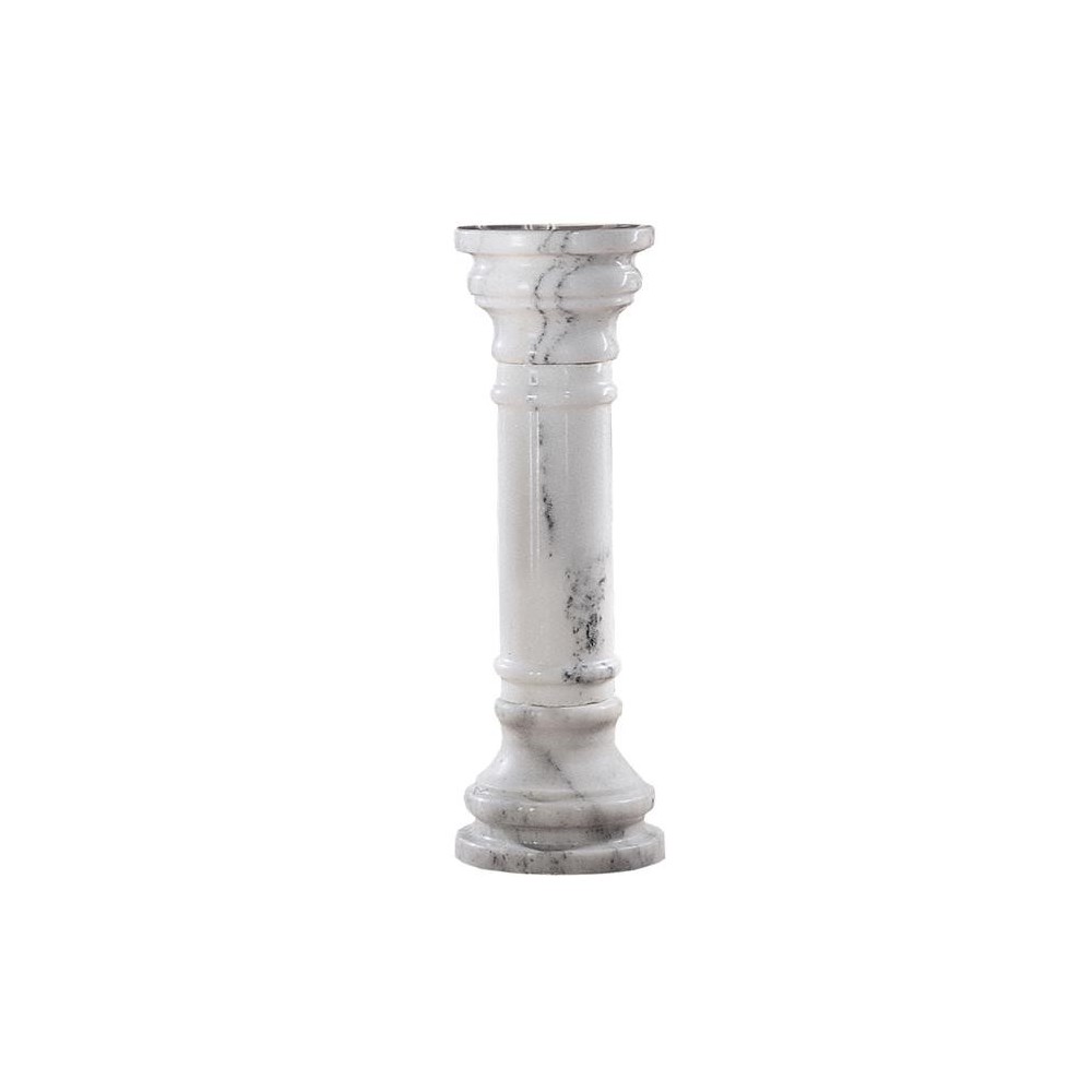 Design Toscano White 31 In Marble Column Design Toscano White 31 In Marble Column