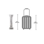 Design Toscano White 31 In Marble Column