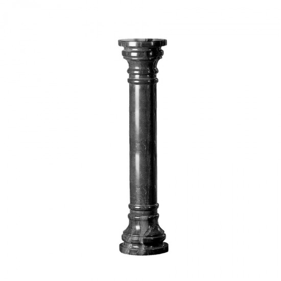 Design Toscano Charcoal (Black) 40 In Marble Column