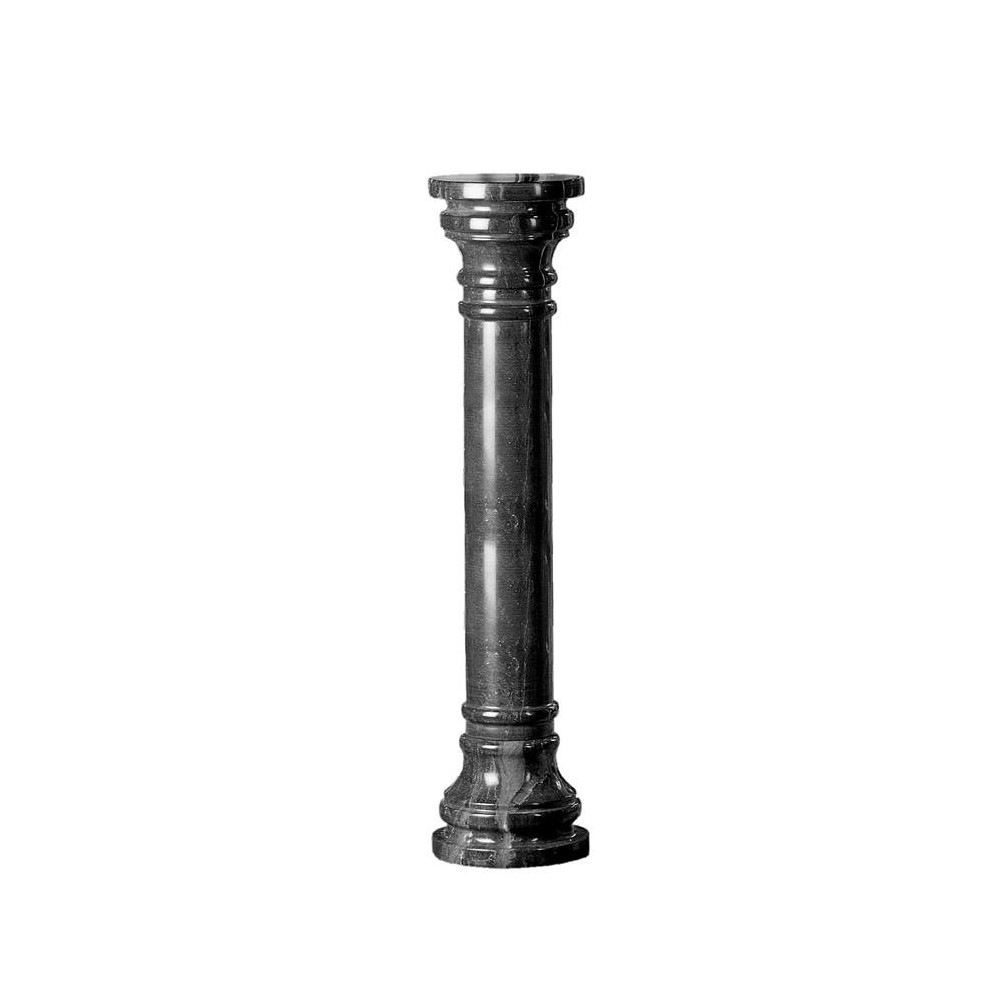 Design Toscano Charcoal (Black) 40 In Marble Column Design Toscano Charcoal (Black) 40 In Marble Column