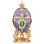 Design Toscano Royal Fleur De Lis Faberge Egg