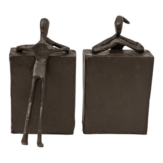 Design Toscano Over The Bookshelf Bookends