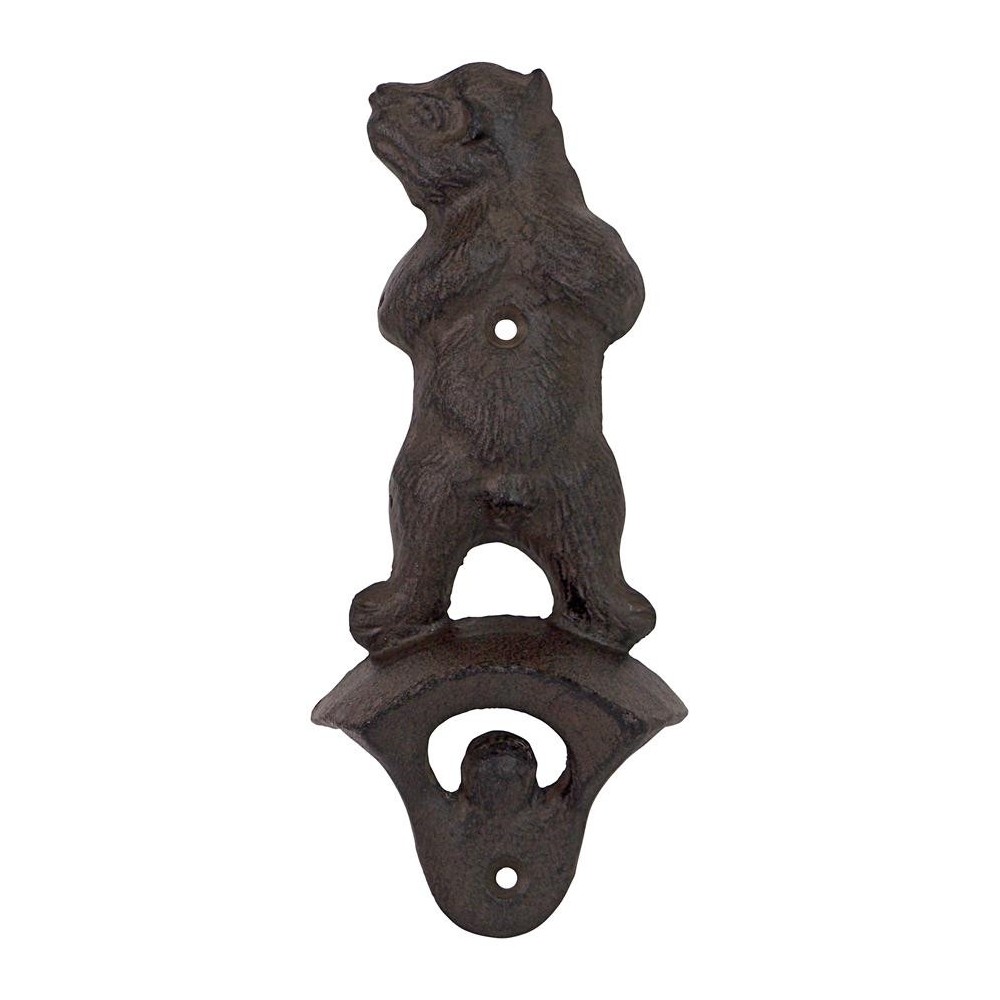 Design Toscano Growling Grizzly Bear Bottle Opener