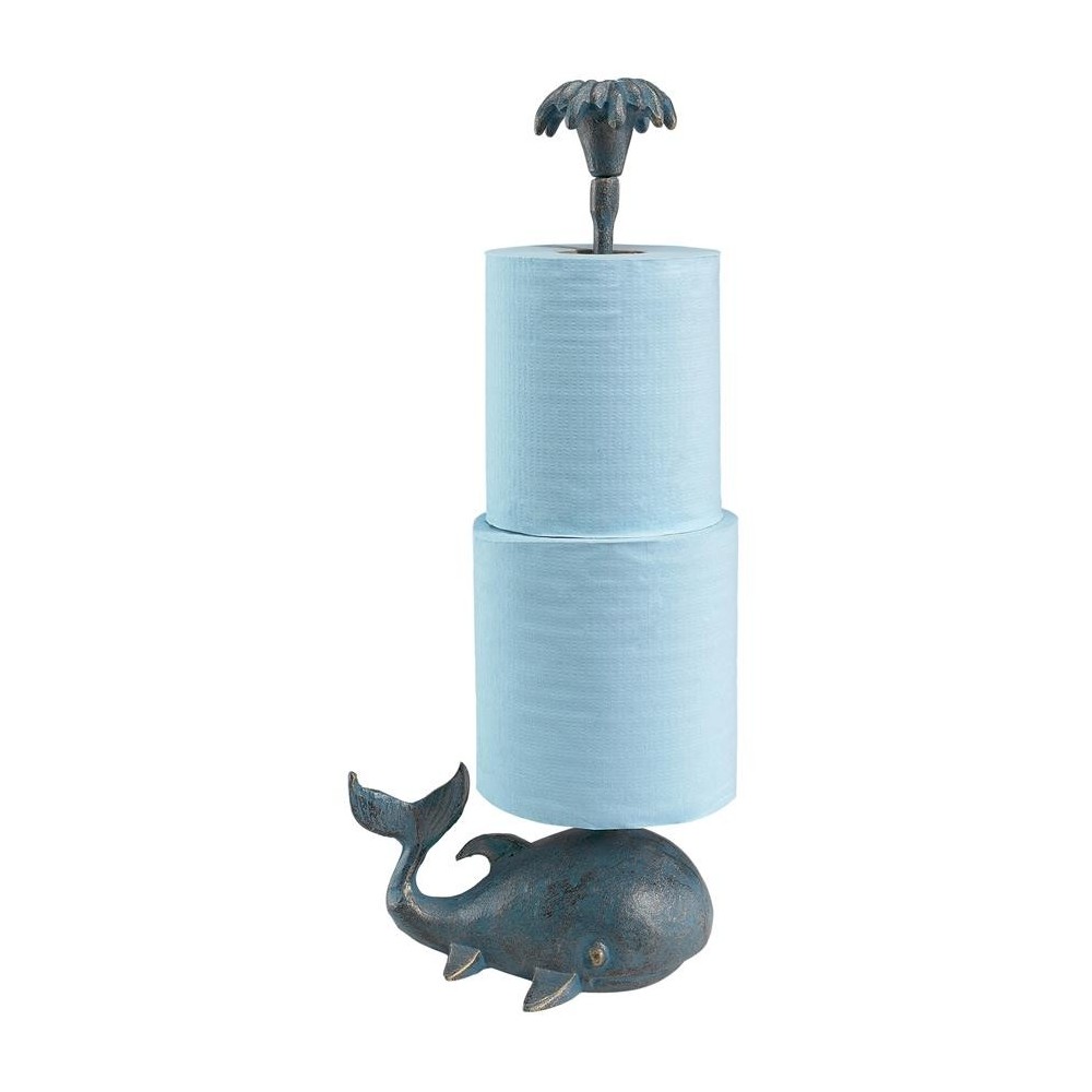 Design Toscano Whale Of A Tale Paper Towel Holder