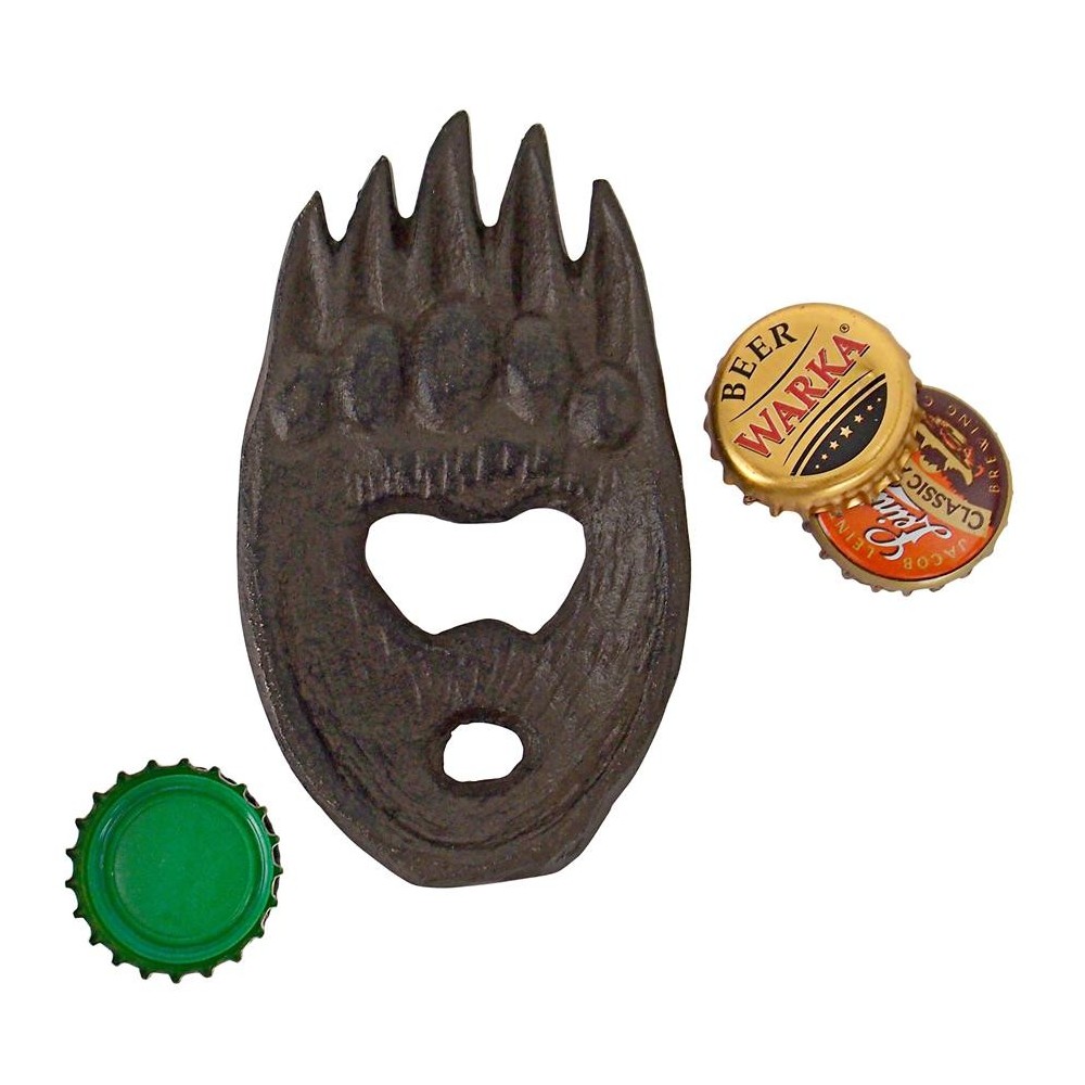 Design Toscano Forest Bear Grizzly Paw Bottle Opener