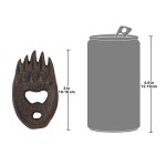 Design Toscano Forest Bear Grizzly Paw Bottle Opener