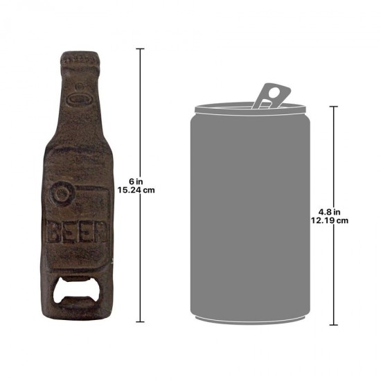 Design Toscano Cold Bottle Of Beer Bottle Opener