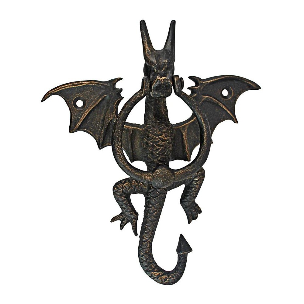 Design Toscano Tintagel Dragon Door Knocker