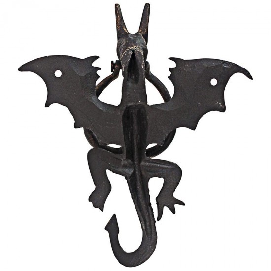 Design Toscano Tintagel Dragon Door Knocker