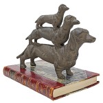 Design Toscano Stacked Dachshunds Statue