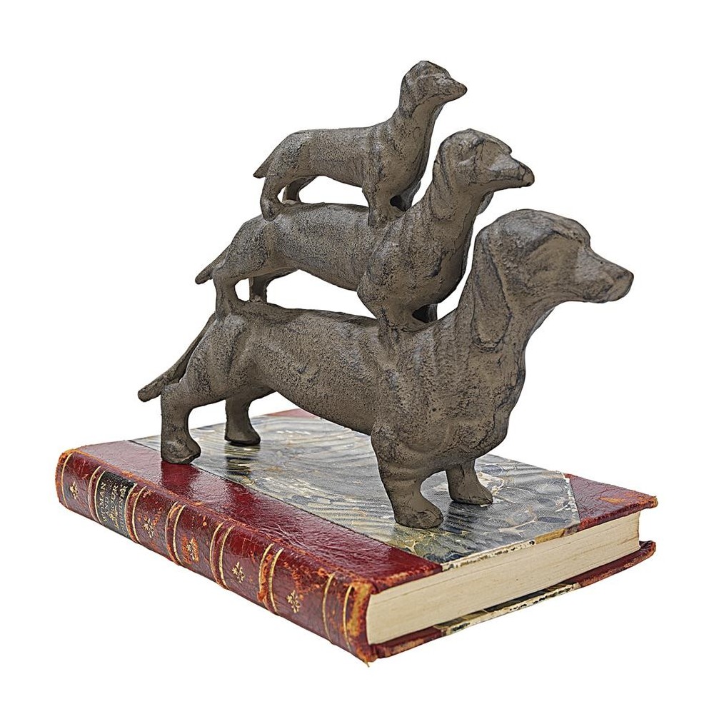 Design Toscano Stacked Dachshunds Statue