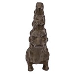 Design Toscano Stacked Dachshunds Statue