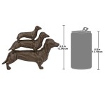 Design Toscano Stacked Dachshunds Statue