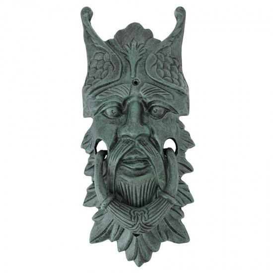 Design Toscano Castle Gladstone Greenman Doorknocker