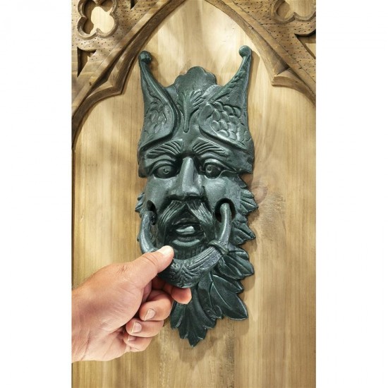 Design Toscano Castle Gladstone Greenman Doorknocker