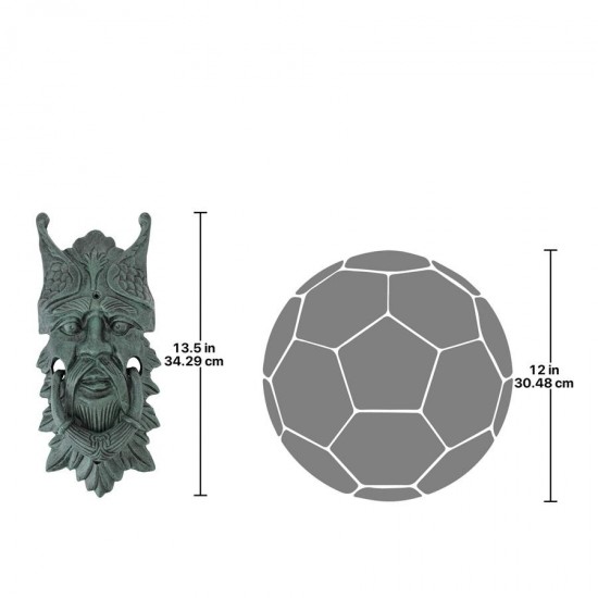 Design Toscano Castle Gladstone Greenman Doorknocker