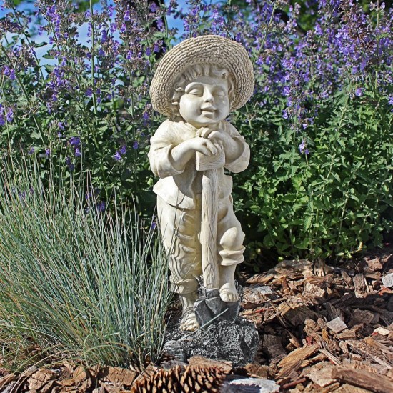 Design Toscano Medium Samuel Gardener Boy Statue