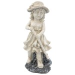 Design Toscano Medium Rebecca Gardener Girl Statue