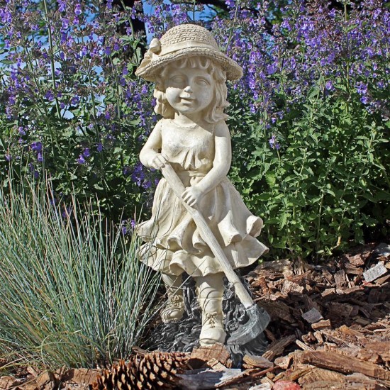 Design Toscano Medium Rebecca Gardener Girl Statue