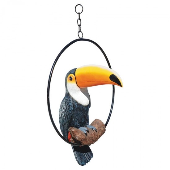 Design Toscano Touco The Toucan On Ring Statue