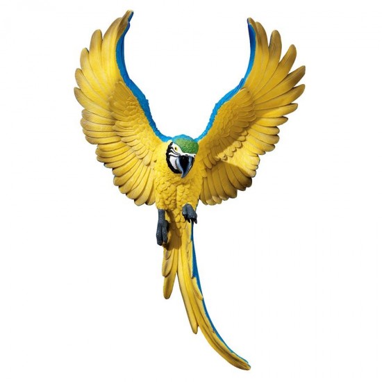 Design Toscano Phineas The Flapping Macaw Plaque