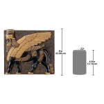 Design Toscano Assyrian Winged Bull Plaque