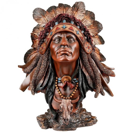 Design Toscano Native American Chief Bust