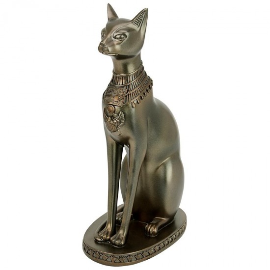 Design Toscano Large Bastet Cat Goddess Of Ancient Egypt Statue