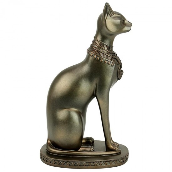 Design Toscano Large Bastet Cat Goddess Of Ancient Egypt Statue