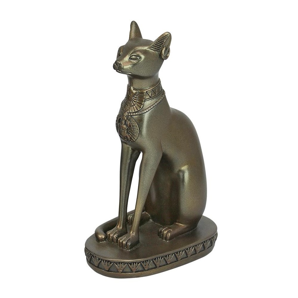 Design Toscano Medium Bastet Cat Goddess Of Ancient Egypt Statue