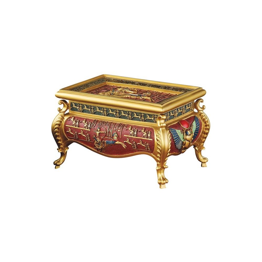 Design Toscano Pharaohs Chariot Treasure Box