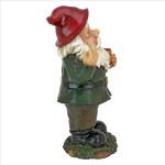 Design Toscano Foul Finger Tipsy Tim Garden Gnome