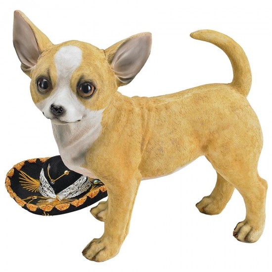 Design Toscano Fernando The Chihuahua Dog Statue