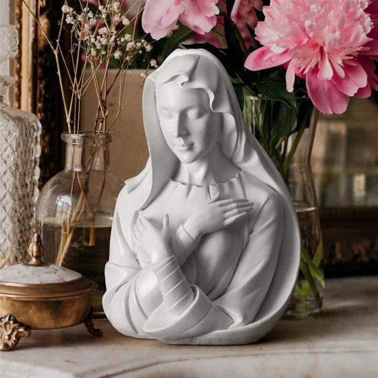 Design Toscano Virgin Mary Bust Statue