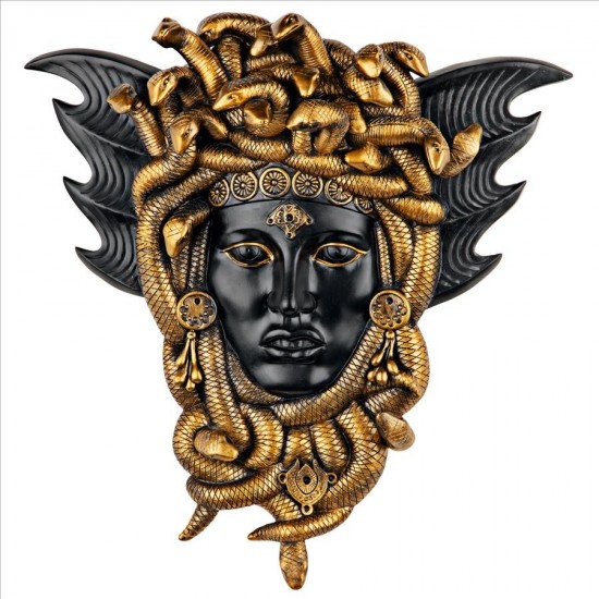 Design Toscano Medusa Head Of Snakes Wall Sculpture