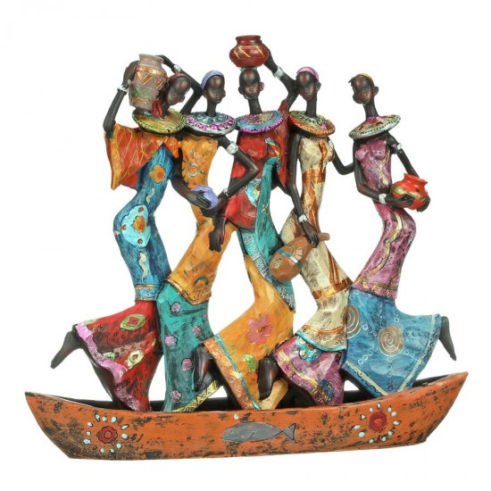 Design Toscano Maiden Water Carriers Of Ghana