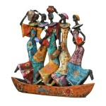 Design Toscano Maiden Water Carriers Of Ghana