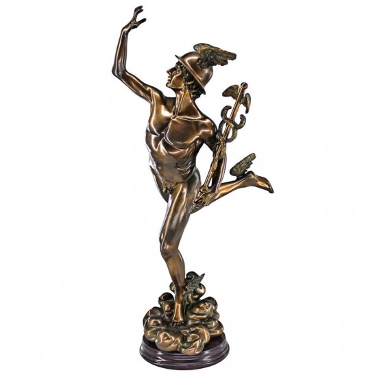 Design Toscano Flying Mercury Statue