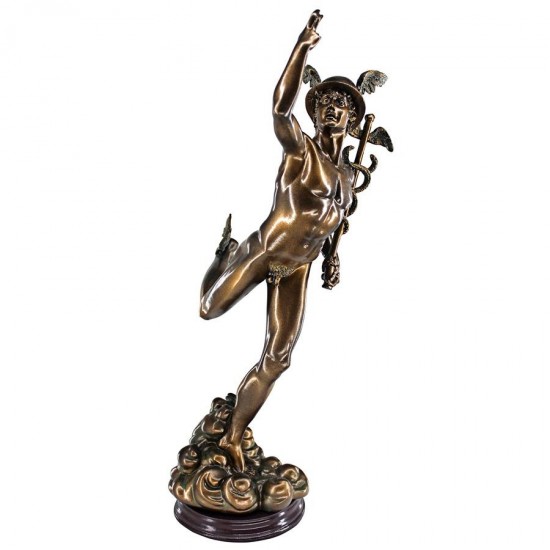 Design Toscano Flying Mercury Statue