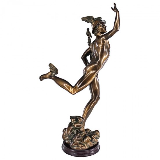 Design Toscano Flying Mercury Statue
