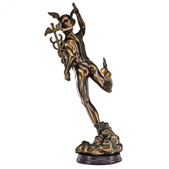 Design Toscano Flying Mercury Statue
