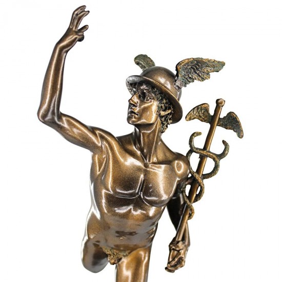 Design Toscano Flying Mercury Statue