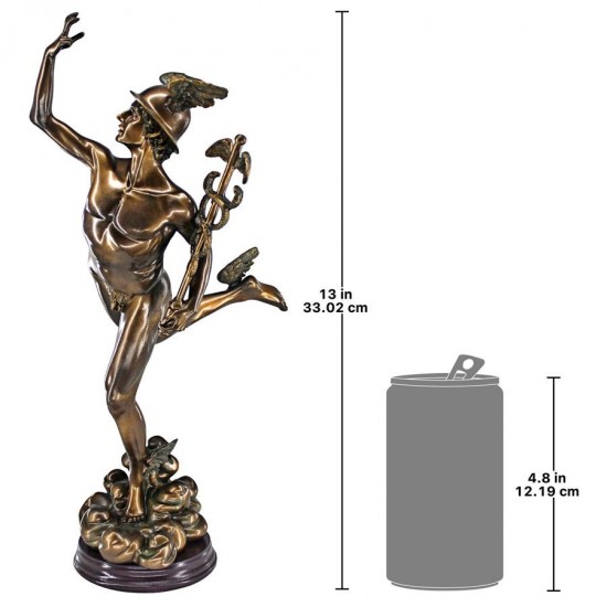 Design Toscano Flying Mercury Statue