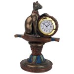 Design Toscano Bastets Egyptian Altar Clock