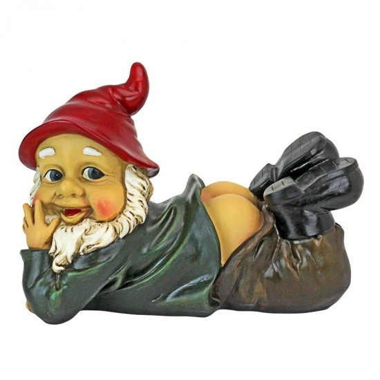 Design Toscano Sun Dont Shine Mooning Gnome Statue