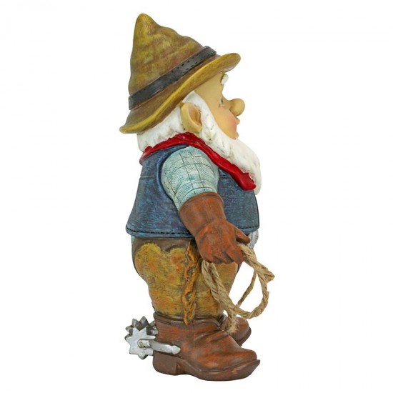 Design Toscano Country Cowboy Klaus Gnome Statue