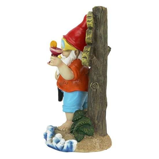 Design Toscano Happy Hour Tropical Garden Gnome