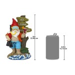 Design Toscano Happy Hour Tropical Garden Gnome
